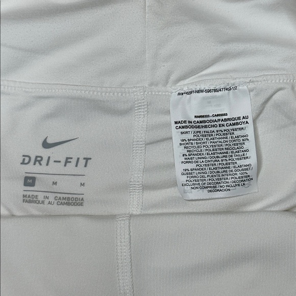 Nike White Dri Fit Tennis Pickleball Skort Size M - Picture 7 of 10